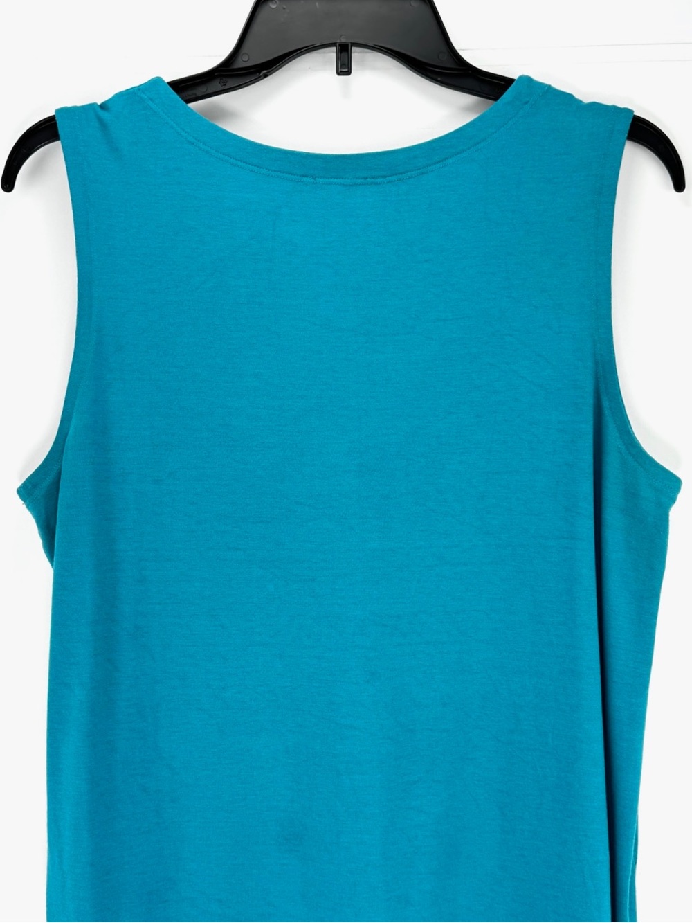 Eileen Fisher Turquoise Scoop Neck Tank - Picture 6 of 11